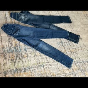 2pc. Blue jeans 7yo for girls brand: SweetJeans (used)
